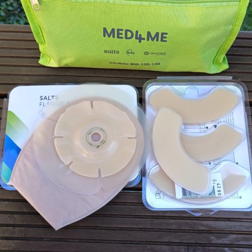 Hydrokoloidowy półpierścień zabezpieczający i jego (dodatkowe) cechy