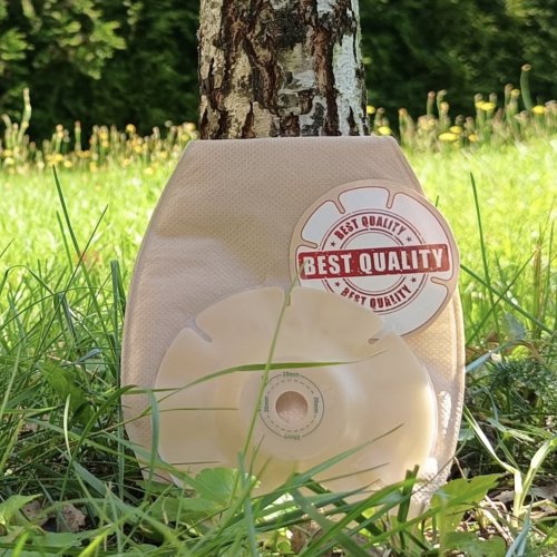 Worki stomijne Salts z wypukłą płytką convex