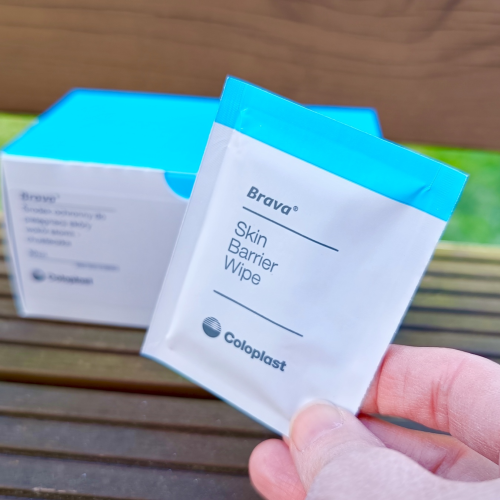 Wybieraj i testuj. Brava chusteczki z barierą ochronną dla skóry wokół stomii