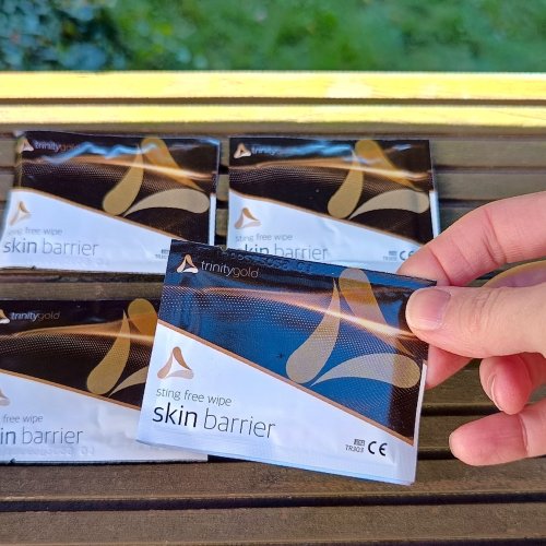 ...a jeśli wolisz chusteczki... Trinity Gold, alternatywa dla bariery ochronnej w sprayu